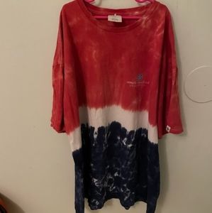 Simply Southern Tie-Die Patriotic T-Shirt